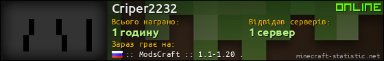 Юзербар 560x90 для Criper2232