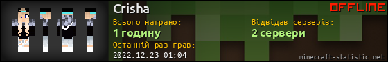Юзербар 560x90 для Crisha