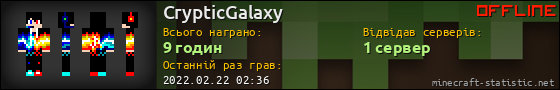 Юзербар 560x90 для CrypticGalaxy
