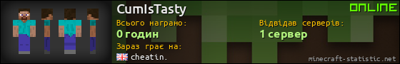 Юзербар 560x90 для CumIsTasty