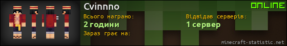 Юзербар 560x90 для Cvinnno