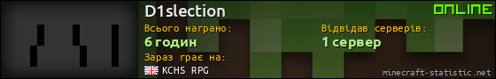 Юзербар 560x90 для D1slection