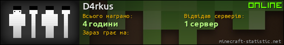 Юзербар 560x90 для D4rkus