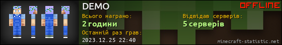 Юзербар 560x90 для DEMO