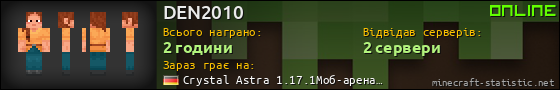 Юзербар 560x90 для DEN2010