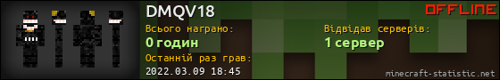 Юзербар 560x90 для DMQV18