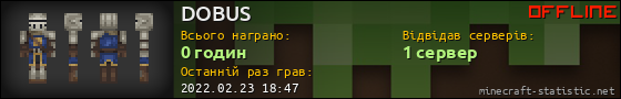 Юзербар 560x90 для DOBUS