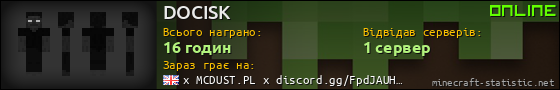 Юзербар 560x90 для DOCISK