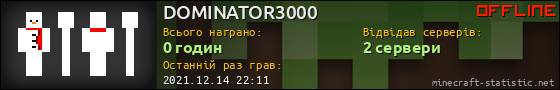 Юзербар 560x90 для DOMINATOR3000