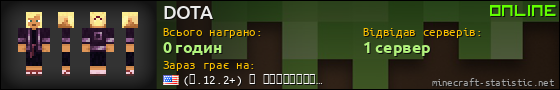 Юзербар 560x90 для DOTA