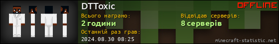 Юзербар 560x90 для DTToxic