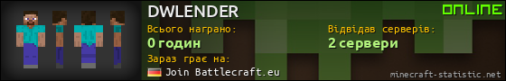 Юзербар 560x90 для DWLENDER