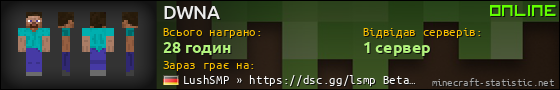 Юзербар 560x90 для DWNA