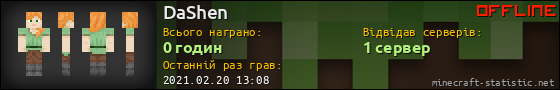 Юзербар 560x90 для DaShen
