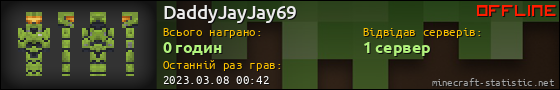 Юзербар 560x90 для DaddyJayJay69