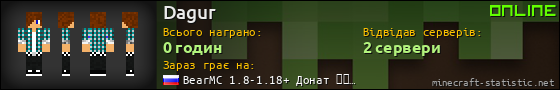 Юзербар 560x90 для Dagur