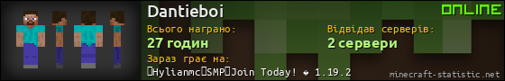 Юзербар 560x90 для Dantieboi