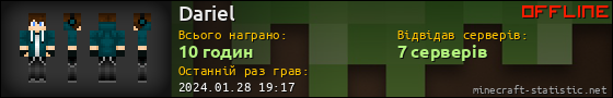 Юзербар 560x90 для Dariel