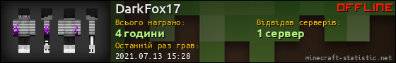 Юзербар 560x90 для DarkFox17