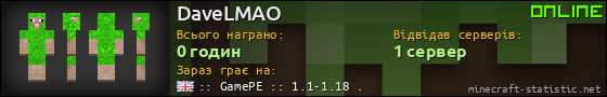 Юзербар 560x90 для DaveLMAO