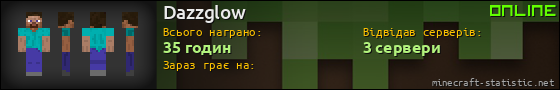 Юзербар 560x90 для Dazzglow
