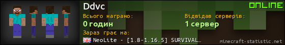 Юзербар 560x90 для Ddvc