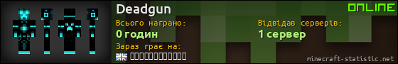 Юзербар 560x90 для Deadgun