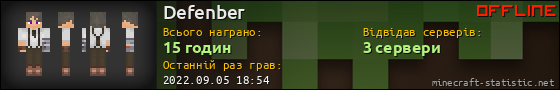 Юзербар 560x90 для Defenber