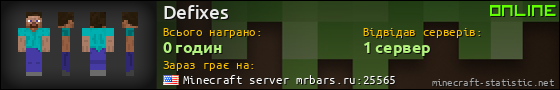 Юзербар 560x90 для Defixes
