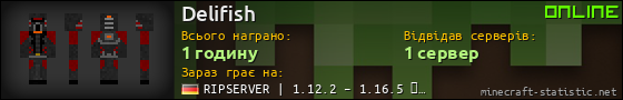 Юзербар 560x90 для Delifish
