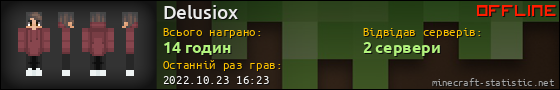 Юзербар 560x90 для Delusiox