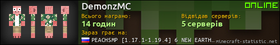 Юзербар 560x90 для DemonzMC
