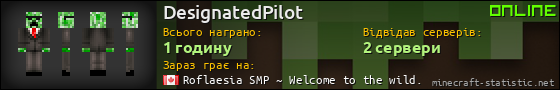 Юзербар 560x90 для DesignatedPilot