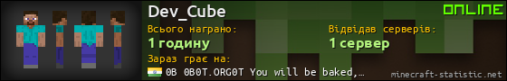 Юзербар 560x90 для Dev_Cube