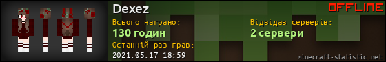Юзербар 560x90 для Dexez