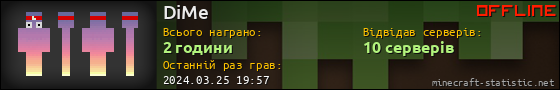Юзербар 560x90 для DiMe