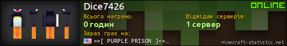 Юзербар 560x90 для Dice7426