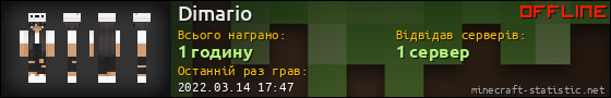Юзербар 560x90 для Dimario