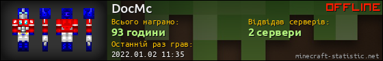 Юзербар 560x90 для DocMc