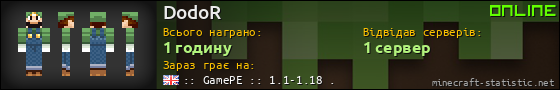 Юзербар 560x90 для DodoR