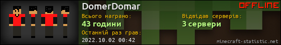Юзербар 560x90 для DomerDomar