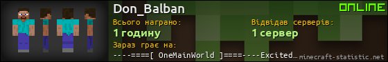 Юзербар 560x90 для Don_Balban