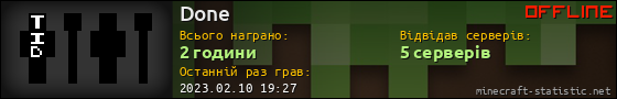 Юзербар 560x90 для Done