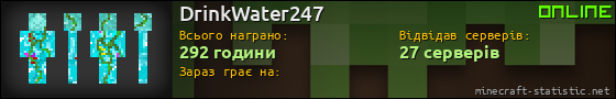Юзербар 560x90 для DrinkWater247