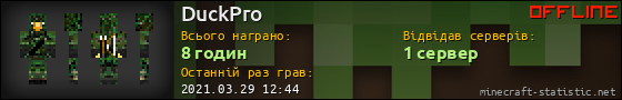 Юзербар 560x90 для DuckPro