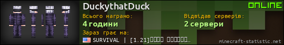 Юзербар 560x90 для DuckythatDuck