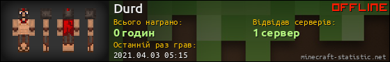 Юзербар 560x90 для Durd