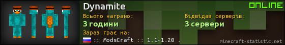 Юзербар 560x90 для Dynamite