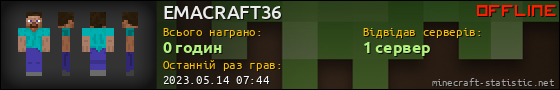 Юзербар 560x90 для EMACRAFT36