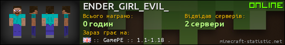 Юзербар 560x90 для ENDER_GIRL_EVIL_